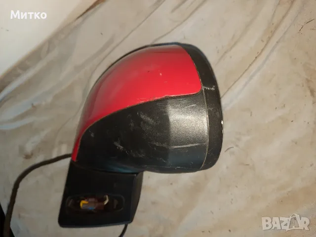 Ляво червено странично огледало за Пежо 207  PEUGEOT 207, снимка 8 - Части - 48785224