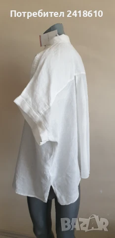 Tommy Hilfiger 100%  Лен / Womens Shirt Oversize  Size XL НОВО!  ОРИГИНАЛ! Дамска Ленена Риза!, снимка 6 - Ризи - 50736921