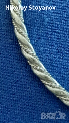 Стари сребърни гривни - Проба 950 - Общо 76 гр., снимка 2 - Антикварни и старинни предмети - 51326025