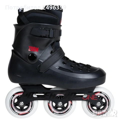 Ролери Powerslide ZOOM Black 100, 43-44 номер, снимка 10 - Ролери, кънки - 53151216