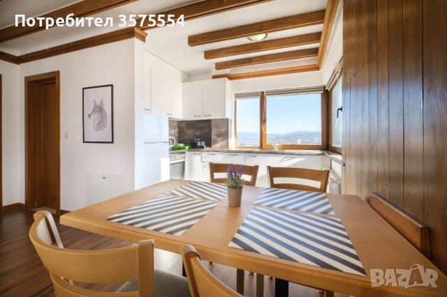 Под наем / Луксозен мезонет/ гр. Разлог / наем на месец 399евро/ 088337448, снимка 9 - Апартаменти - 53043330