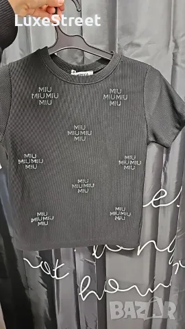 Miu Miu ✨Рипс ✨Дамска Блузка 