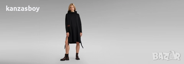 G-STAR long hoodie sweat dress - страхотна дамска рокля р-р XS