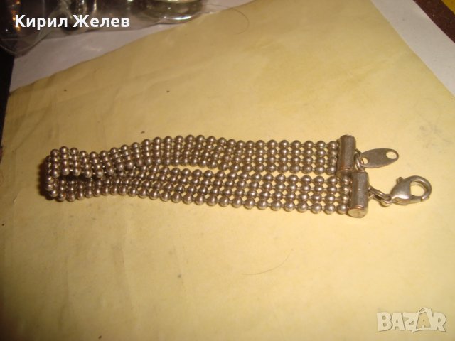 ПОРЕБРЕНА ВИНТИДЖ ГРИВНА СТАРИННА РЯДКА ПЛЕТКА 21021, снимка 5 - Гривни - 33792346