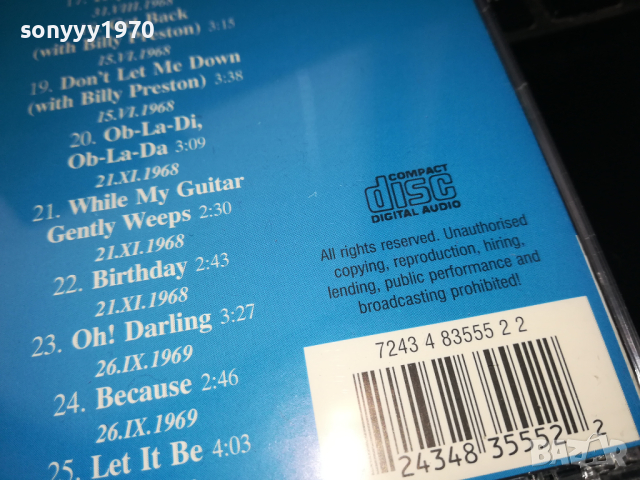 THE BEATLES VOL.2 CD 2902241318, снимка 14 - CD дискове - 44528007