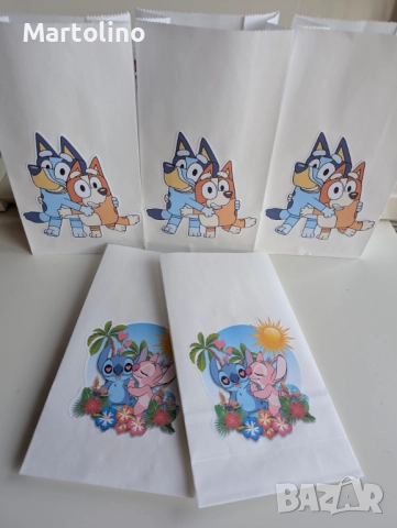 Кутийка за лакомства и подаръци Блуи и Бинго, снимка 16 - Други - 52927605