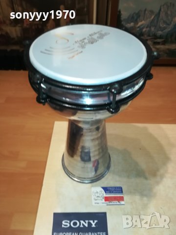 ГОЛЯМА ТАРАМБУКА 40Х25СМ ИНОКС И БЯЛО 2707231224, снимка 5 - Ударни инструменти - 41674543