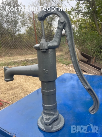 Българска ръчна водна помпа “Турбо”, Видин, снимка 2 - Напояване - 50411621