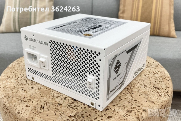 ASRock Steel Legend 1000w White PCI/E 5.0 ATX 3.1