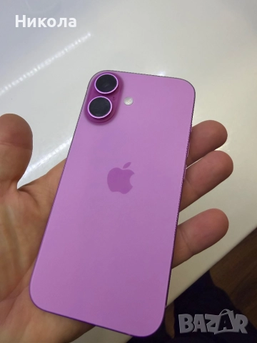 iPhone 16 розов 128GB с 2 год ГАРАНЦИЯ