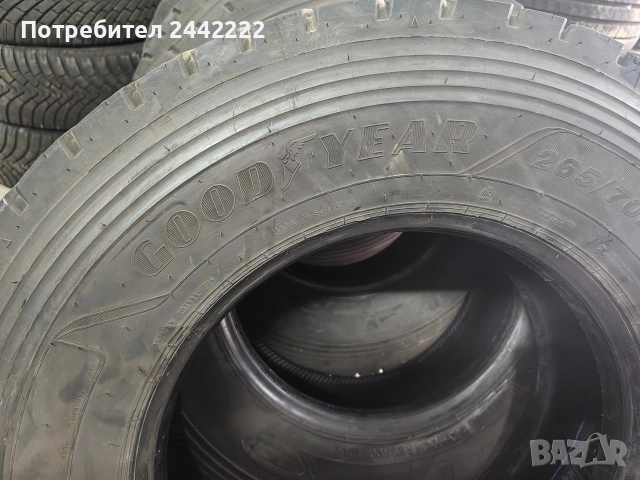Goodyear 265-70R 17.5, снимка 5 - Гуми и джанти - 52667259