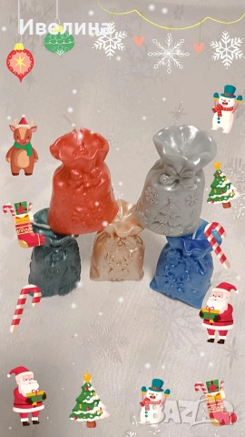 Коледни ароматни свещи, снимка 6 - Коледни подаръци - 52682049