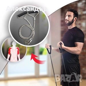 Фитнес уред са тренировки на корем, абдоминална зона и рамене BT300, снимка 6 - Фитнес уреди - 52360983