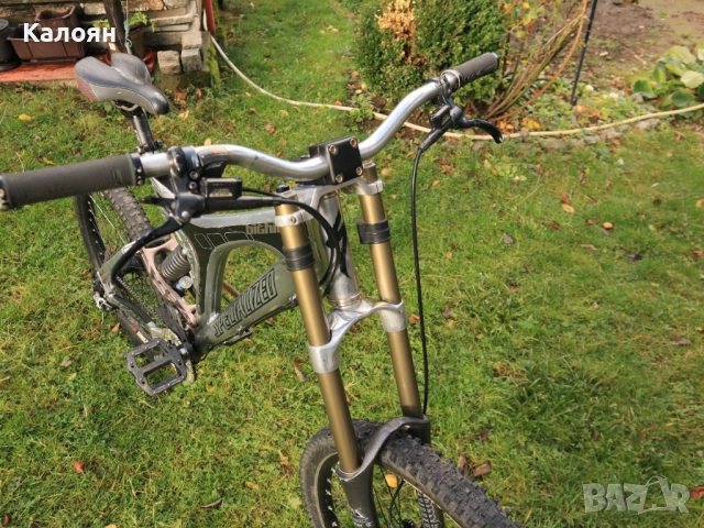 DH колело Specialized Big Hit. Планински, Downhill велосипед, МТБ, fox, marzocchi, , снимка 6 - Велосипеди - 52859857