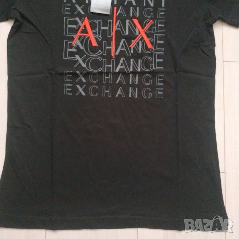 Мъжка памучна тениска Armani размер ХL, снимка 3 - Тениски - 41836431