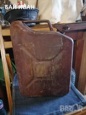 МЕТАЛНА 10 Л ТУБА ЗА ГОРИВО 