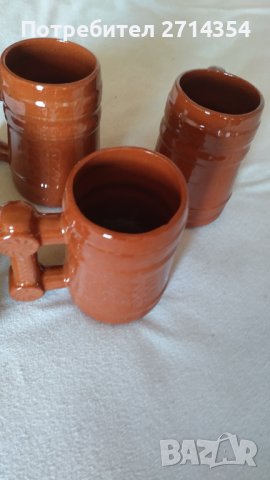 Големи керамични халби и юсчета, снимка 5 - Антикварни и старинни предмети - 42132722