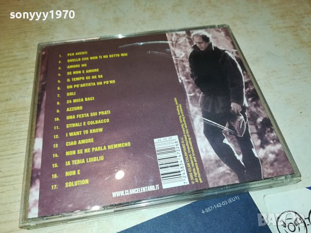 ADRIANO CELENTANO GOLD CD 1908231938, снимка 8 - CD дискове - 41905730