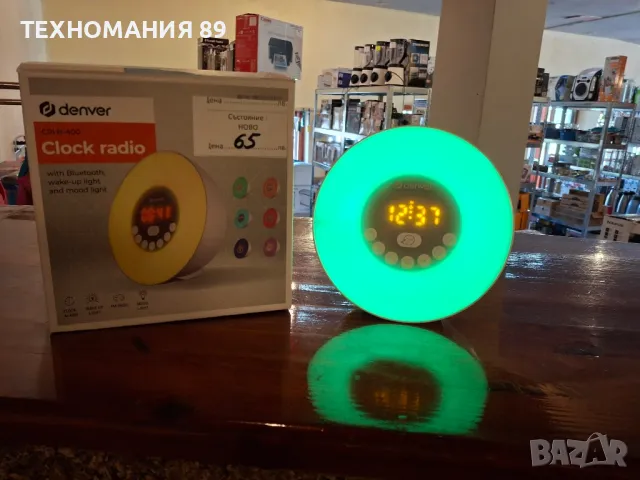 Радио часовник колонка, снимка 3 - Bluetooth тонколони - 47661662