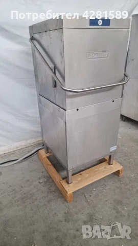 Немска конзолна съдомиална Hobart AMXXS-31 в комплект с помпи за препарат, снимка 11 - Други машини и части - 53657994