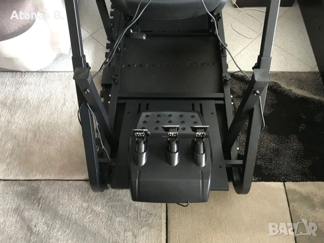 Ново! Sim racing cockpit/Стойка за волан Logitech/Thrustmaster, снимка 4 - Други игри - 53385541