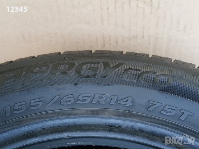 155/65R14 hankook-№508, снимка 5 - Гуми и джанти - 41694186