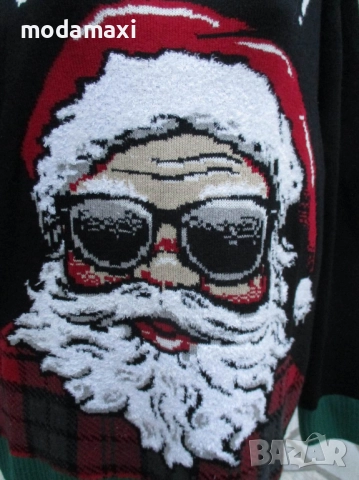 3XL Нов коледен пуловер Urban Classics, снимка 4 - Блузи с дълъг ръкав и пуловери - 52843467