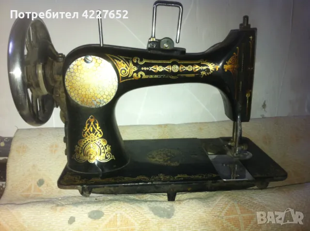 Шевна машина - антика, снимка 2 - Антикварни и старинни предмети - 47651944
