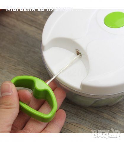 РЪЧЕН МЕХАНИЧЕН ЧОПЪР ЗА ПЛОДОВЕ И ЗЕЛЕНЧУЦИ NICER DICER PLUS - код 1827, снимка 7 - Аксесоари за кухня - 34241595