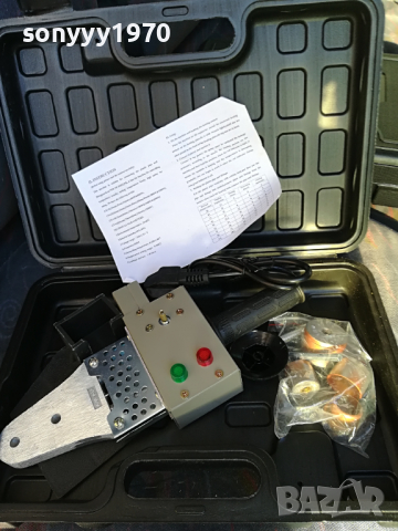 лепачка за тръби 3 глави с куфар 0604220952, снимка 3 - Куфари с инструменти - 36361253