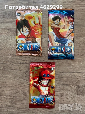 One Piece Карти Пакети
