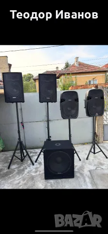 Мощни озвучителни системи Auna Pro / Auna Cube 1812 PA Set (Продават се заедно или поотделно)