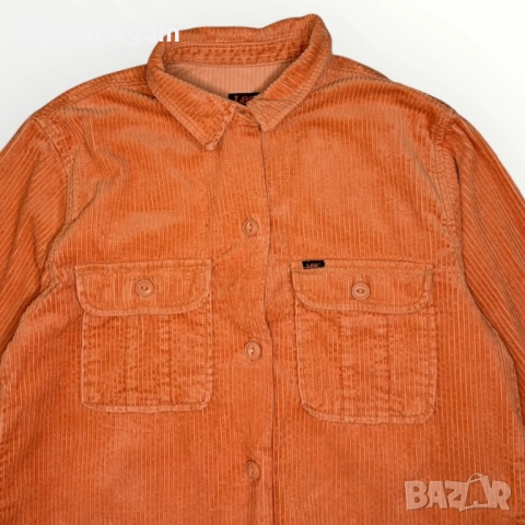 Дамска джинсова риза тип връхно LEE, снимка 5 - Якета - 53056163