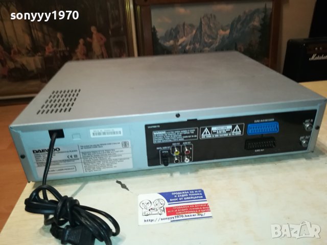 daewoo SD-7100 hifi video/dvd combo swiss 0706231122L, снимка 13 - Плейъри, домашно кино, прожектори - 41017801