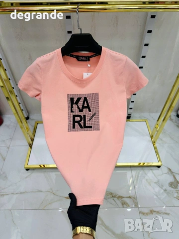 НОВ Модел Тениска Karl Lagerfeld , снимка 4 - Тениски - 53289203