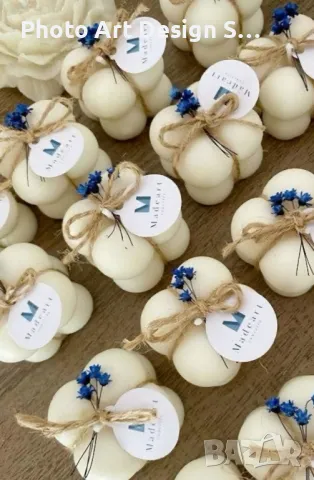 ~•°Bubble свещ с аромат за всеки повод °•~, снимка 3 - Декорация за дома - 48728393