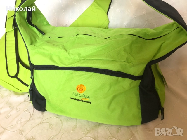 Спортен сак и спортна раница 2 бр., удобни и за пътуване с ниско тарифни авиокомпании, топ качество , снимка 6 - Сакове - 52101851