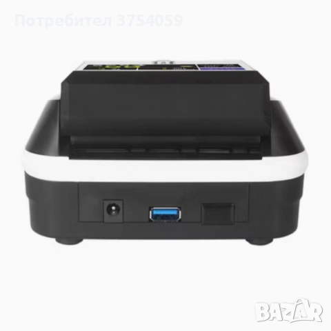 Автоматичен детектор за банкноти AL-136T – UV / MG / IR проверка с вградена акумулаторна батерия, снимка 5 - Друга електроника - 53075021