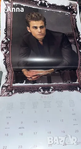 Дневниците на Вампира многолистен календ за 2012, снимка 5 - Други - 49704185