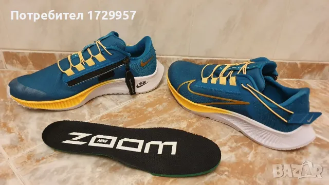 Nike Air Zoom Pegasus 38 Flyease Номер-43, снимка 2 - Маратонки - 49617204