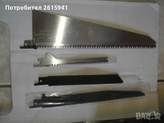 Нов Реципрочен/Саблен Трион-4 Ножа-Пълен Комплект-600W/4500min/COUGAR EHO64737/Рязане До 100мм/, снимка 2 - Други инструменти - 40568169