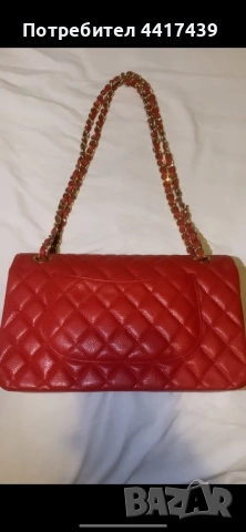 Чанта естествена кожа Шанел , снимка 2 - Чанти - 53581010