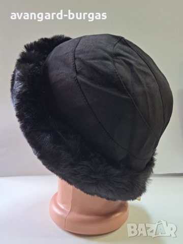 328 Дамска шапка лукс - калпак , снимка 2 - Шапки - 52530145