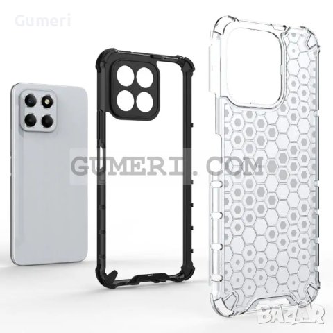 Huawei Honor X8 5G - Противоударен Силиконов Гръб Със Защита за Камерата, снимка 2 - Калъфи, кейсове - 40455913