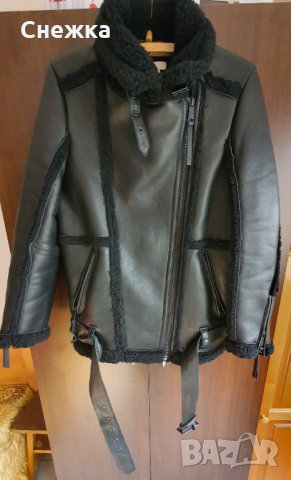 Уникално дамско яке естествена кожа, снимка 5 - Якета - 34709329