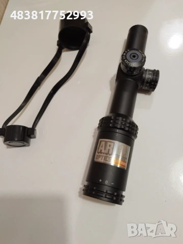 Гонкаджийска оптика 1-4х24 заменям за бързомер, снимка 3 - Оборудване и аксесоари за оръжия - 53067090