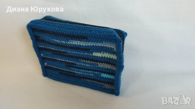 Дамско плетено портмоне, снимка 2 - Портфейли, портмонета - 51163971