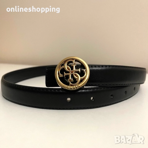 **НОВИ** стилни GUESS колани в 2 цвята, опаковани в подаръчна кутия, снимка 2 - Колани - 52997006