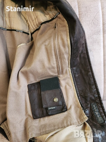 Мъжко кожено яке OakWood , снимка 8 - Якета - 53201657