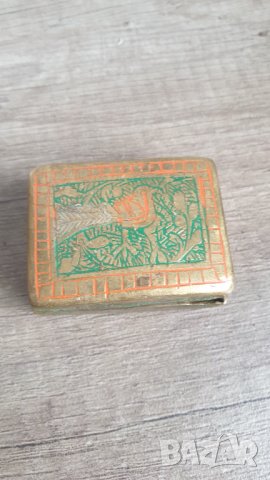 Малка бронзова кутийка за енфие, снимка 6 - Колекции - 44385072
